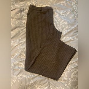 Y2K Dress Pants With Tags Chocolate Tweed Stripe Size 18